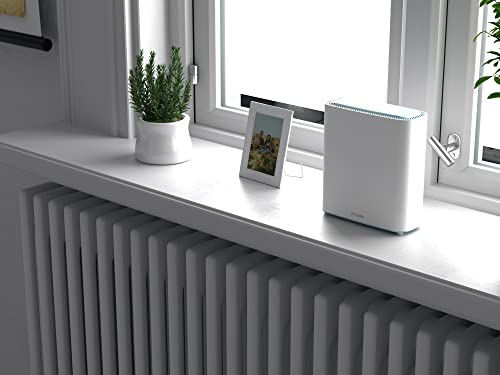 M32-2 Sistema Mesh EAGLE PRO AI AX3200 (2 dispositivi) con ottimizzatore Wi-Fi e del traffico con AI, AI Parental control AI, porte Gigabit, MU-MIMO, 1024 QAM, OFDMA, WPA3. - Powerline - Immagine 4