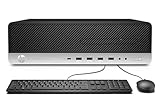 HP EliteDesk 800 G3 SFF Computadora de computadora, Intel Quad Core i5-7500 hasta 3.4GHz, 8GB DDR4, 256GB SSD, Teclado y...