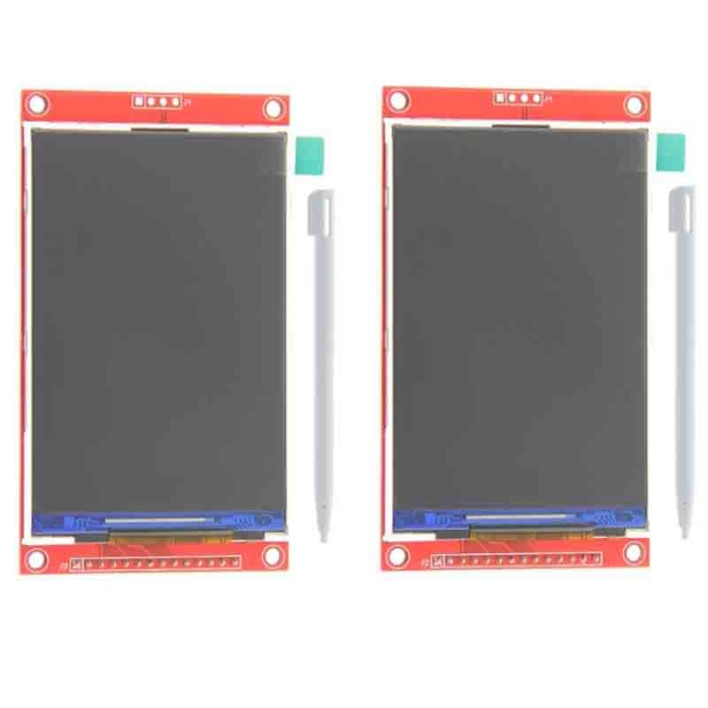 2PCS 3.5 inch SPI Serial LCD Module 480X320 TFT Module ILI9488 Drives Display with Touch
