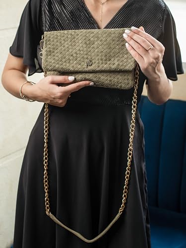 Image of Jild Hobo Style Woven Bag for Women - Soft Handmade Genuine Leather Work Tote Bag - Cross Body Womens Purse