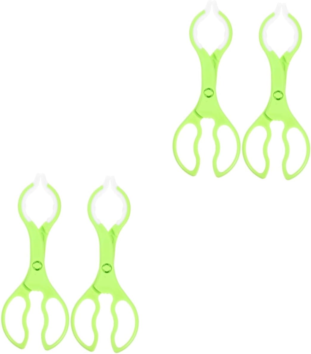 Toddmomy 4pcs Heavy Duty Feeding Bottle Tongs Multi-functional High-temperature Resistant Clamp Tool for Handling