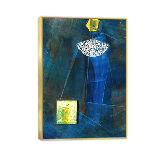 Peinture décoration Max Ernst de 70x50cm pour salon