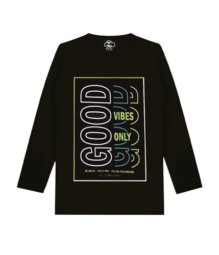 Image of MIST N FOGG Boys Printed Cotton Full Sleeve T Shirt (Pack of 3)