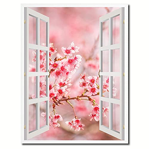 Art de Cristal de Diamant Complet Fleurs Rouges Grand Format 80x180cm Luxe Mural
