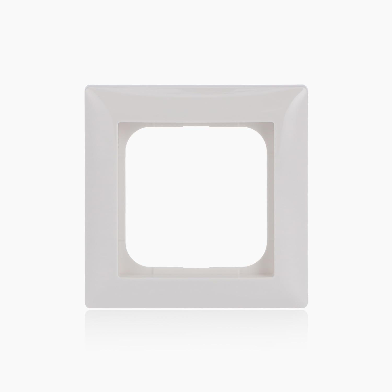 Busch-Jaeger White Single Frame, 1721-914, Alpine And Busch-Balance Si Cover Frame, 4011395191460