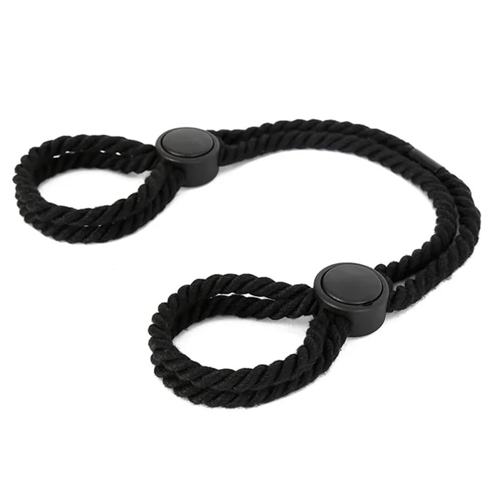 Corde à nouer noire pour plus de plaisir de jeu