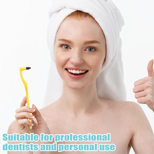 JJUNW 4 Stück Zahnsteinentferner, Professionelle Zahnreinigung Zahnpflege Zahnpolierer Zahnbürste Teeth Stain Remover Zahnpflege Zahnradierer für Zahnsteinentfernung