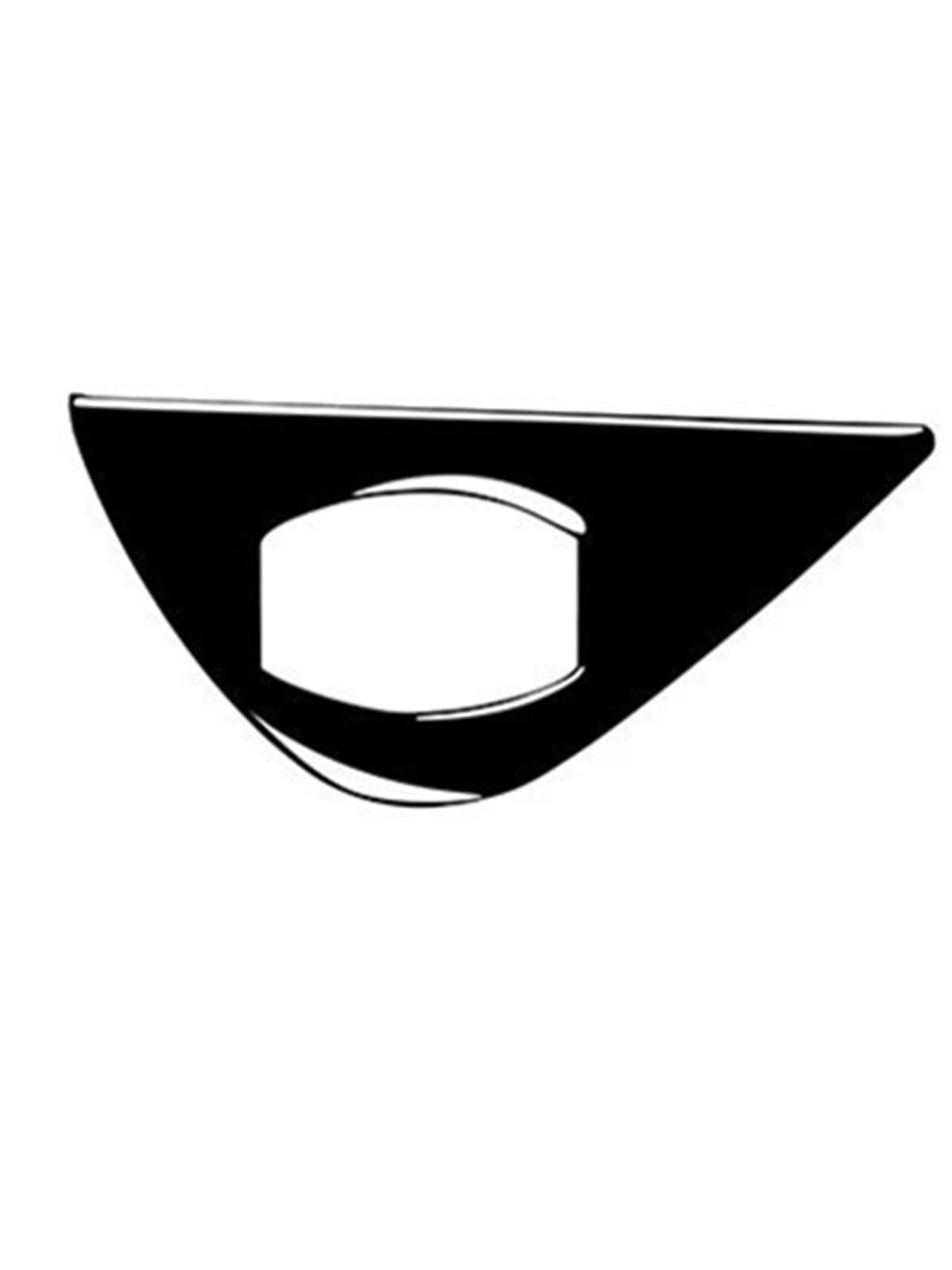 Button Trim Compatible with BMW 6 Series E63 E64 2004-2010 Piano Black Stickers for Car Dashboard Center Console Gear Shift Panel and Air Vents(Type 28)
