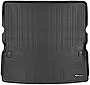 SMARTLINER Cargo Trunk Liner Floor Mat Behind 2nd Row Black Compatible with 2017-2022 Nissan Armada / 11-13 Infiniti QX56 / 2014-20 QX80