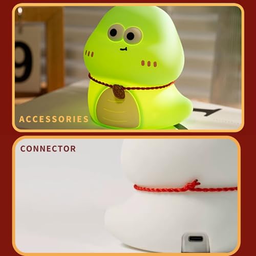Image of One94Store Cute Snail Shape Silicone Electronic Toy for Kids, 7 Color Changing LED Squishy Soft Touch USB 1200mAh Rechargeable Toy, Ideal for Bedroom, Nursery Decor & Gift for Children