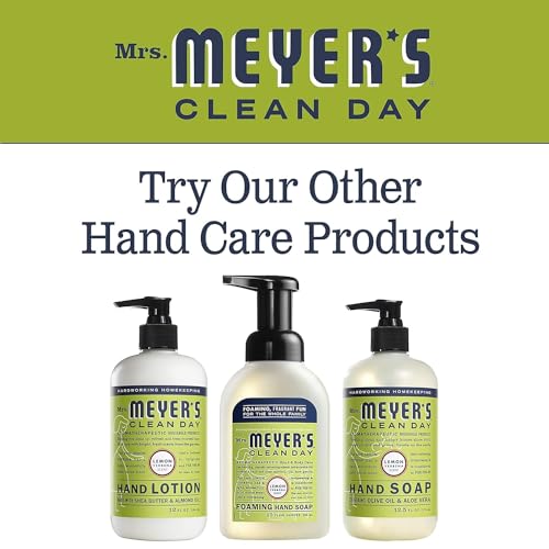 Image of Earth Friendly, Mrs. Meyers Liquid Hand Soap Refill 33 Oz Lemon Verbena Scent - Pack of 6