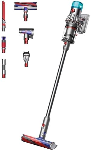 Dyson V12 Origin Aspirateur sans Fil, Gris/Nickel, 545 W, 0,35 l, 85 décibels