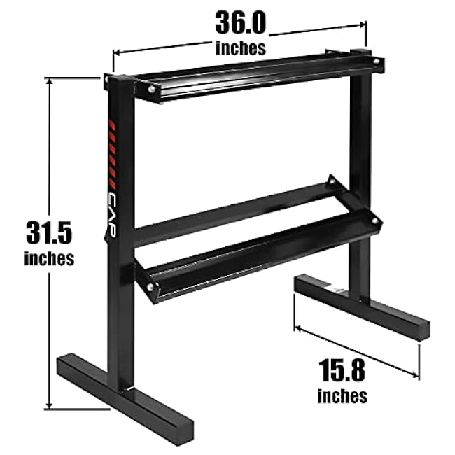 WF Athletic Supply Rubber Encased Hex Dumbbells with Rubber Grip Contoured Handle for Muscle Toning, Strength Building & Full Body Workout