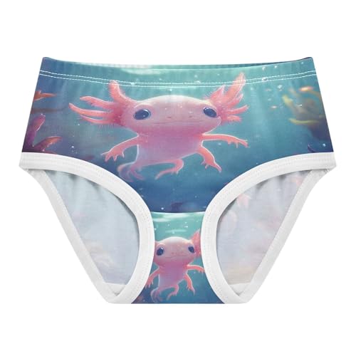 Cute Axolotl Undersea Toddler Girls's Underwear 2T 202b8838