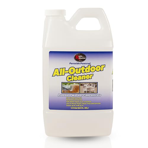 Rock Doctor Outdoor Pressure Washer Cleaner, Natural Cleaning Solution Removes