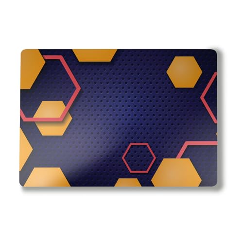 Image of Laptop Skin Compatible with Alienware M18 R2 (2024) - Complimentary Hex - Premium 3M Vinyl Protective Wrap Decal Cover - Easy to Apply | Crafted in The USA by MightySkins