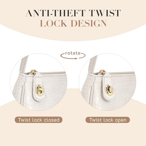 Image of Missnine Purses for Women, Shoulder Bag Small Handbags Vegan Leather Underarm Bags Trendy Hobo Cute Clutch Purse
