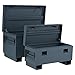 TRINITY Reinforced Steel Job Site Storage Box for Construction, Garages, Power Tools, Powder Coated Finish, 36 Inches, Gray