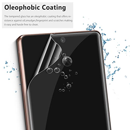 Image of STP FEEL (2 Pack Unbreakable Membrane Screen Protector Guard For Samsung Galaxy S21 FE (6.4 Inch) | Membrane Ultra Smooth Touch with Finger Print Support - HD /3 Months Warranty