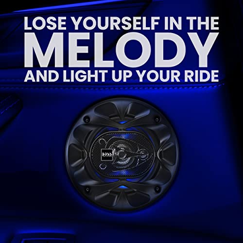 Image of BOSS Audio Systems BE423 4 Inch Car Speakers - 225 Watts of Power Per Pair, 112.5 Watts Each, Full Range, 3 Way, Sold in Pairs