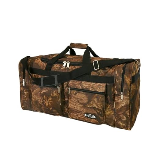 Large Tree Camouflage Duffel Bag