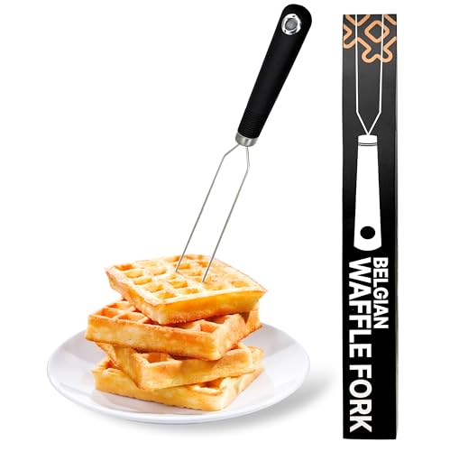 Captain Jax Waffle Fork for Belgian Waffles,...