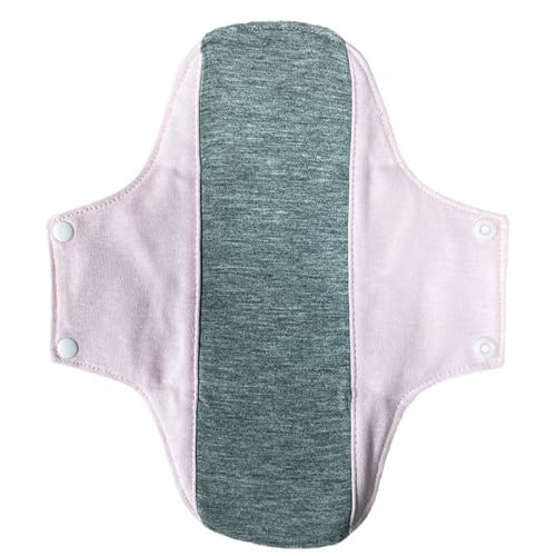 Almohadilla sanitaria lavable de algodón antibacteriano, reutilizable, a prueba de fugas, para mujeres, higiene menstrual, servilleta de algodón para el cuidado de la higiene menstrual
