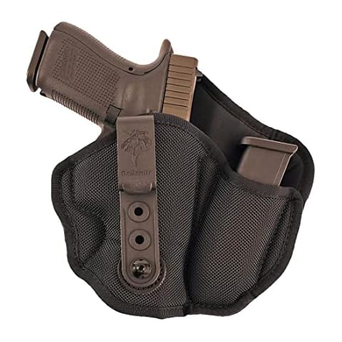 DeSantis Inner Piece 2.0 - IWB Holster, Made to Fit GLOCK 26, 27, Taurus PT111/140 G2, S&W M&P CPT 9/40, Shield 9/40/45, M&P CPT 22, Sig P239, Ruger SR9/40 CPT, Walther PPS/ PPSM2/CCP/S/A XDS 3.3" Cover