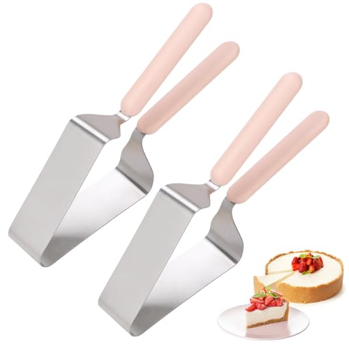 Foyucool 2 Stück Kuchenschneider, Edelstahl Kuchenschneider Tortenschneider mit Doppeltem Griff, Einstellbares Dreiecks Kuchenschneidewerkzeug für Tortenheber, Hochzeit, Geburtstag, Party, Küche Foyucool 2 Stück Kuchenschneider, Edelstahl Kuchenschneider Tortenschneider mit Doppeltem Griff, Einstellbares Dreiecks Kuchenschneidewerkzeug für Tortenheber, Hochzeit, Geburtstag, Party, Küche