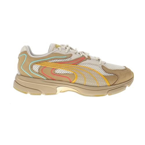 PUMA Mens Extos Feature Vintage Vegas Lace Up Sneakers Shoes Casual - Beige