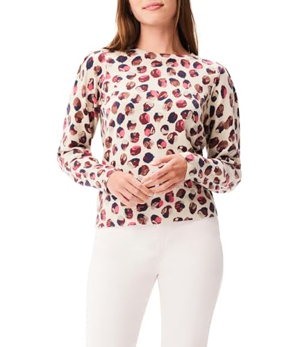 Image of NIC+ZOE Plus Size Blush Dot Sweater