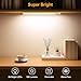 Gritin 10.2inch Under Cabinet Lighting Rechargeable -84 LED Super Bright,3-Color& 5 Level Brightness,4 Modes,Motion Sensor, Long Lasting- Easy Installation Magnetic Closet Lights -2 Pack-Gold
