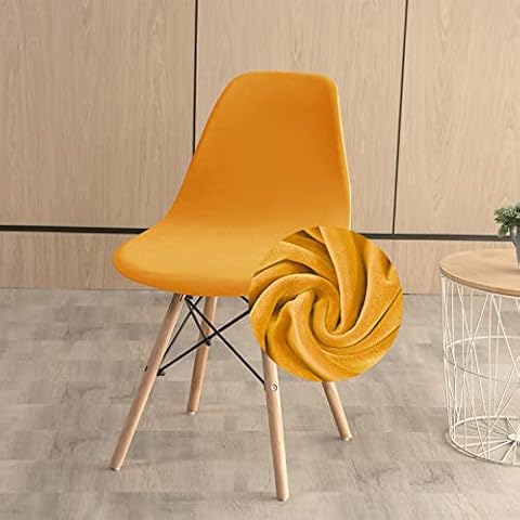 FANSU Luxury Velvet Dining Chair Covers Cover