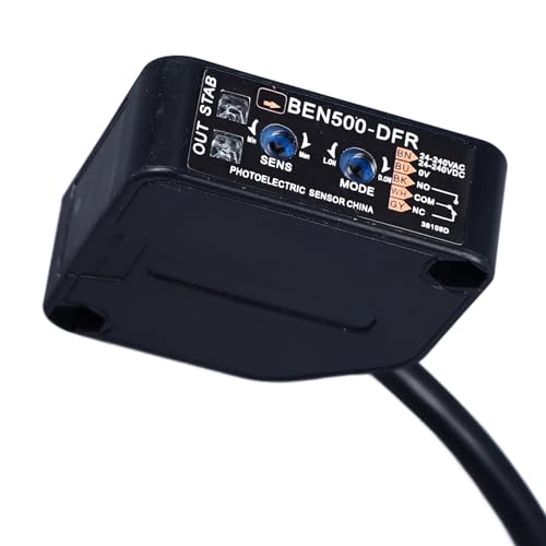 Sensor optoelectrónico difuso de control reflectante con rango de 50 cm 7