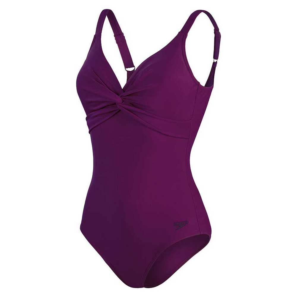 ■BARREL■ Women's Optical Bridgeback Strap Swimsuit PurpleG Amazon.com: Speedo Women's Brigitte Shaping Purple Swimsuit