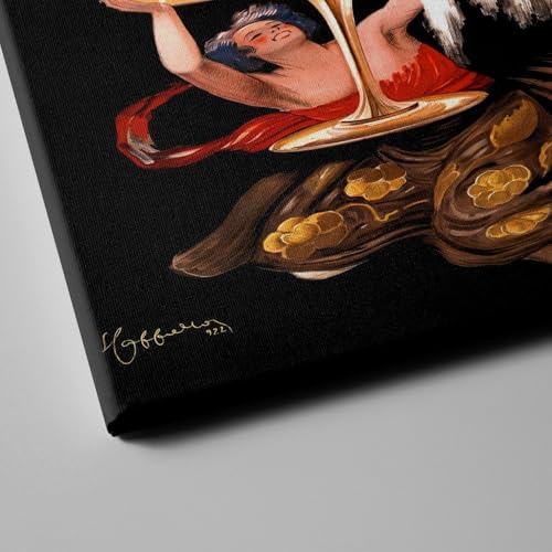 Lienzo Contratto Champagne Italy, cuadro decorativo mediano Spiffing Prints para pared 3