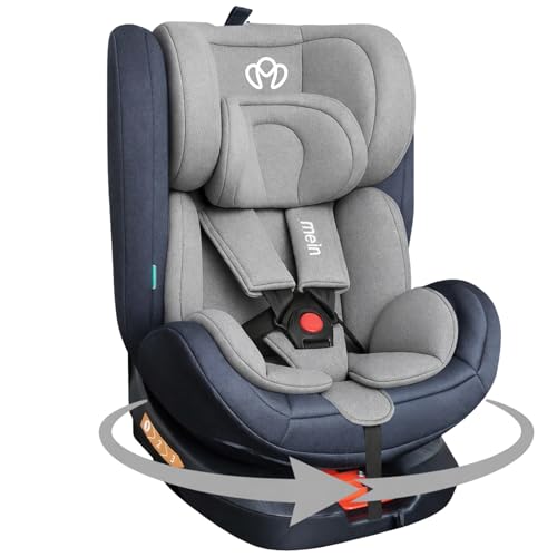 Mein Seggiolino Auto 0-36 kg I-Size Isofix Girevole 360° Reclinabile Gruppo 0+ 1 2 3 – Protezione Avanzata e Comfort