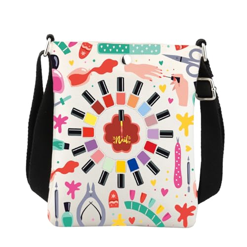 BNQL Nail Tech Crossbody Bag Nails Technician Gift Nail Lover Gift Manicurist Gift Nail Artist Gifts Nail Salon Cell Phone Purse