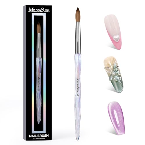 MelodySusie Kolinsky Acrylic Nail Brush Size 8