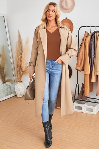 Image of Arach&Cloz Women's Wool Blend Fall Sweaters Business Casual Outfits 2026 | Soft&Breathable Pullover, Long Sleeve, V-Neck, Relaxed Fit Workwear, Business Casual, Teacher Outfits