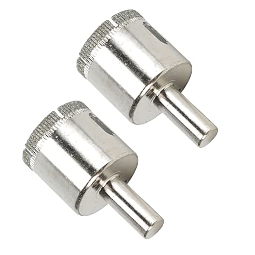 Set de 2 brocas diamantadas 32 mm para vidrio y cerámica miniatura 6