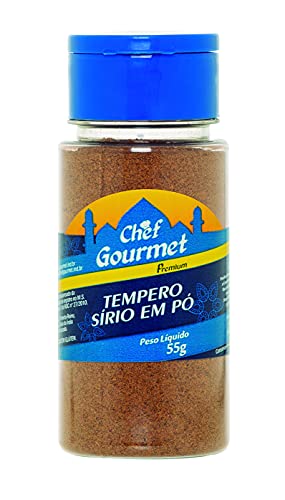 TEMPERO SIRIO EM PO 55G CHEF GOURMET