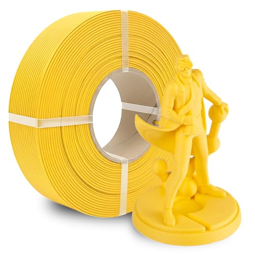 Image of Polymaker Panchroma Matte PLA Filament 1 .75 Refill 1kg, Savannah Yellow