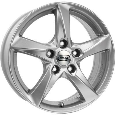 CERCHI IN LEGA MIM OLYMPIQUE 5x14 4x100 ET35 KRISTAL SILVER