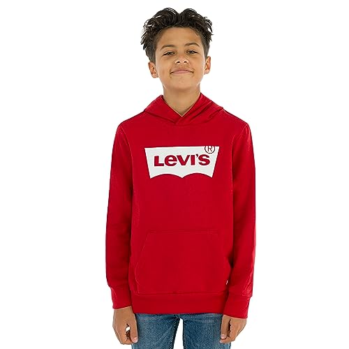 Levi's Kids batwing screenprint hoodie Jungen Levis Red/ White 10 Jahre