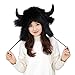 Chapka en Fausse Fourrure De Renard Hiver Mode Russe Casquette Peluche Animaux Cosplay Déguisement Halloween Chaud Cache-Oreilles Ski Chapeau de Neige Bomber Bandeau Retro Cheveux Polaire Bonnet Beret