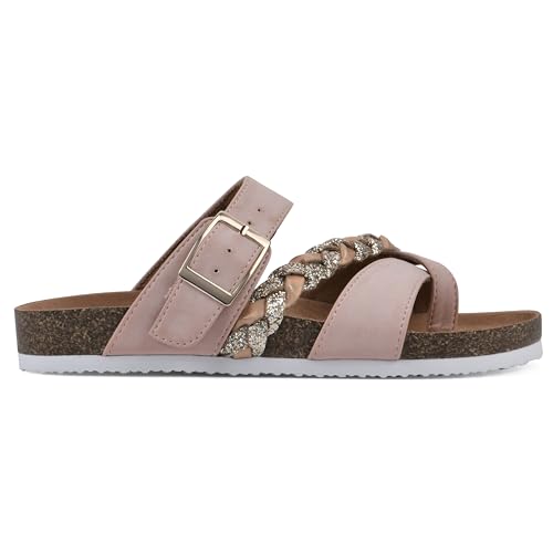 White Mountain Kids Girls' Gramma Braided Sandal3