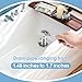 Leirsdam 1.5 Inch Bathtub Drain Removal Tool, Bathtub Drain Extractor, Suitable for Removing Old, Damaged, Stubborn, Rusty Bathtub Drains, Strong Grip, No Slipping