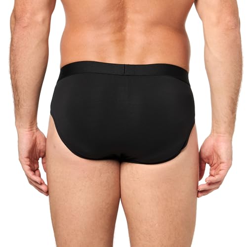 EMPORIO ARMANI Herren-Slips, schwarz/weiß, S – Ansicht 3