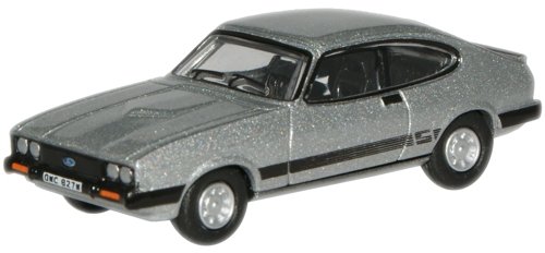Oxford Diecast Strato Silver Ford Capri Mkiii
